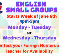 English Small Group Classes