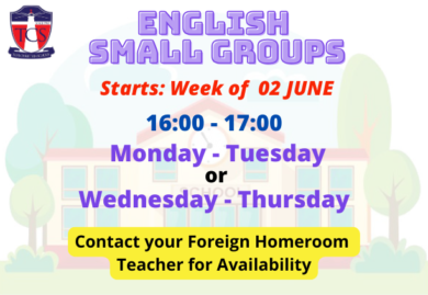 Small Groups (Eng. & Chi.) [1/2026]