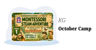 TCS Kindergarten October Camp 2026
